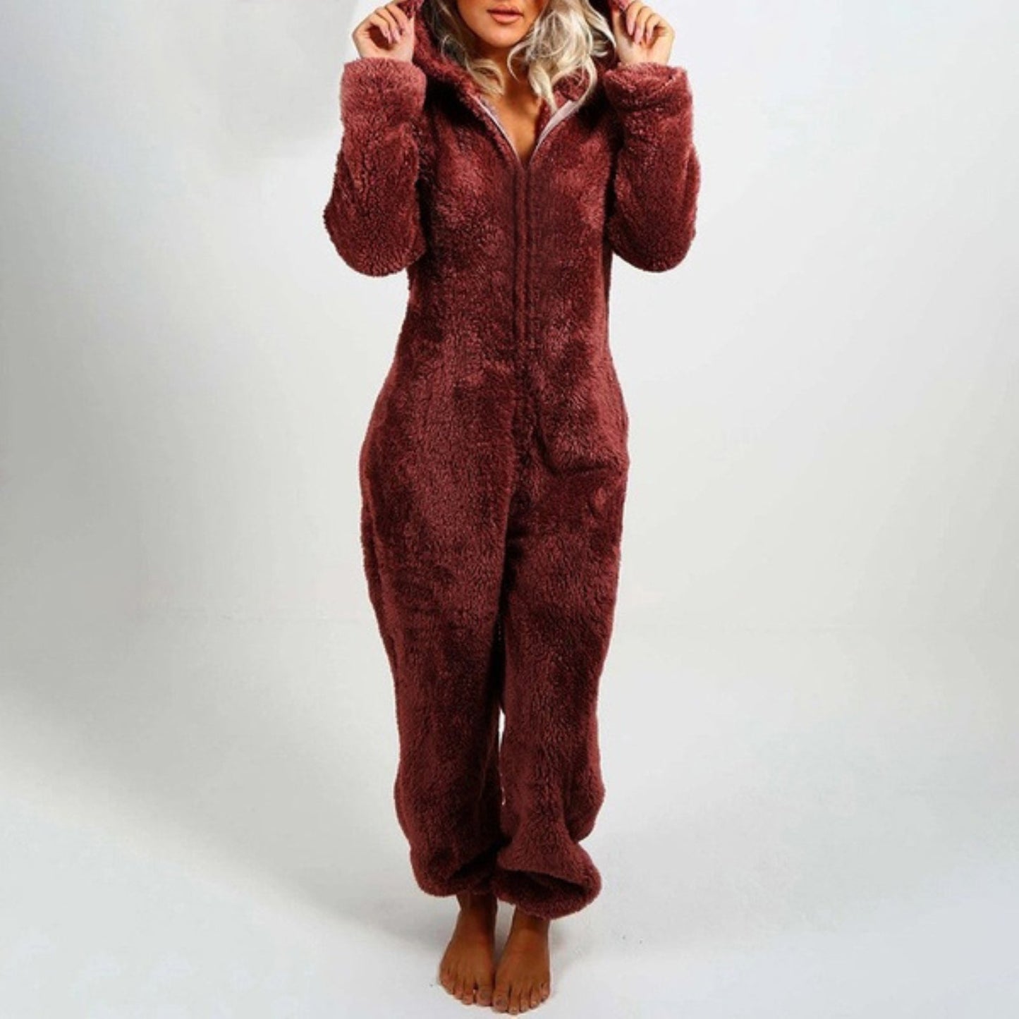 Cozy Fleece Onesie | Multicolored | Household Clothing | Sherpa Fleece