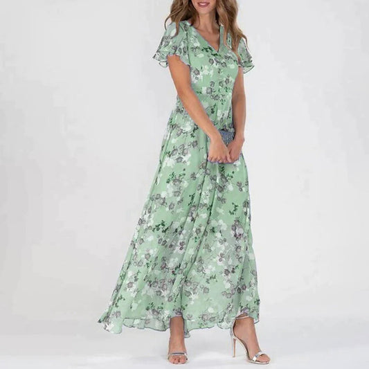 Floral Maxi Dress | Elegant | Light and Refined