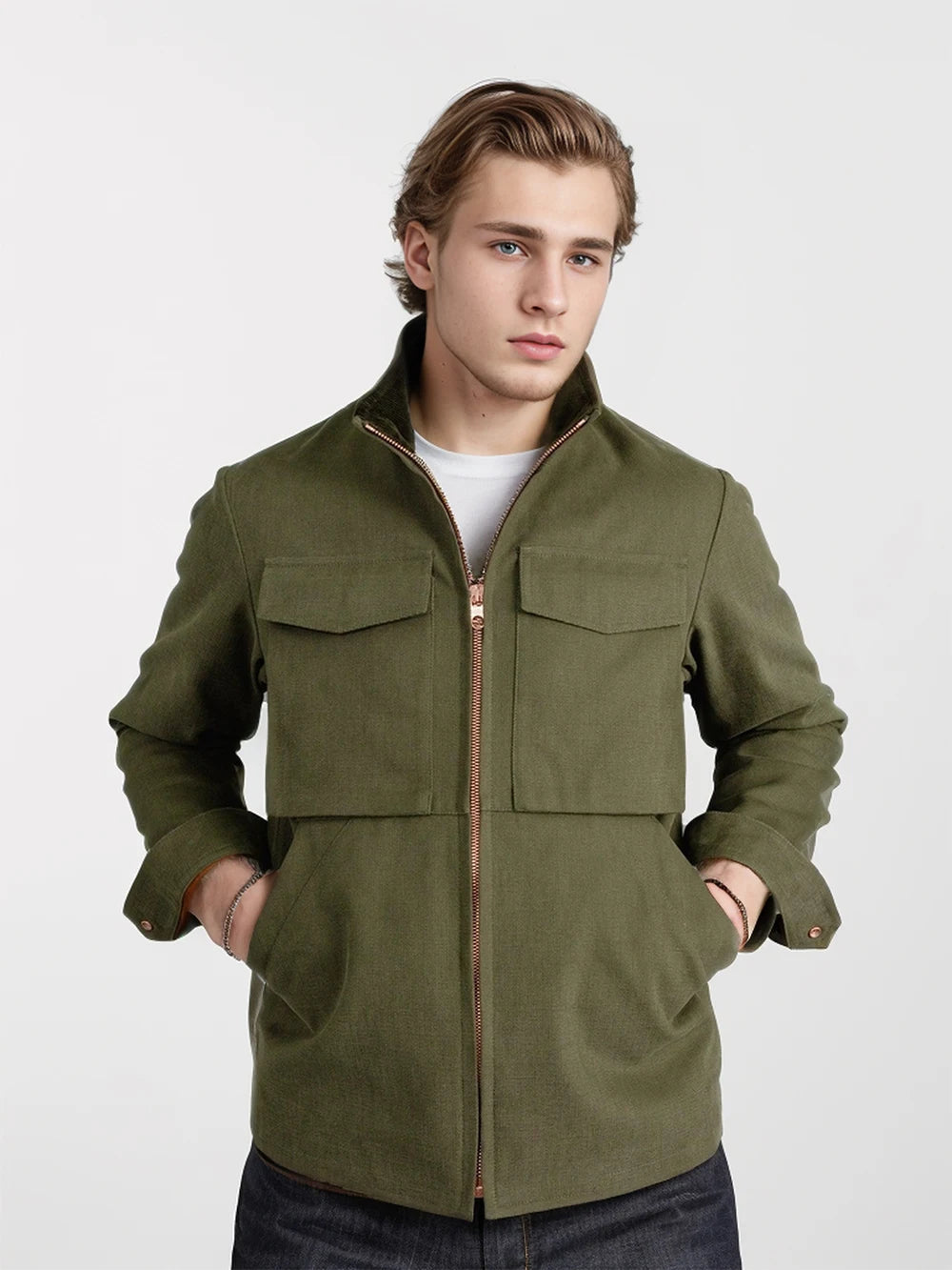 Utility Jacket | Cotton | Practical and Stylish